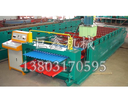 850-900双层彩钢压瓦机