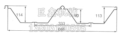666型角驰压瓦机