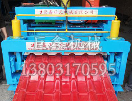 800仿古琉璃瓦机